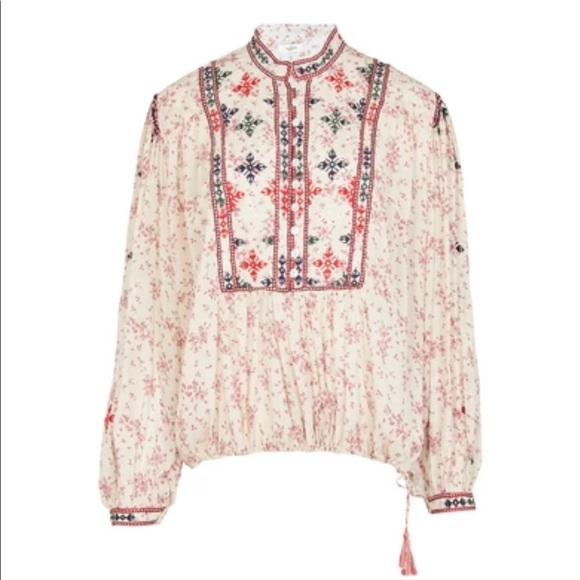 Isabel Marant Étoile Ivayo blouse size 44 new without tag - Picture 3 of 11